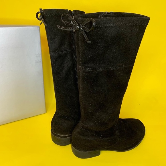 Stuart Weitzman Girls Lowland Bow Boots sz 10c - Picture 4 of 5